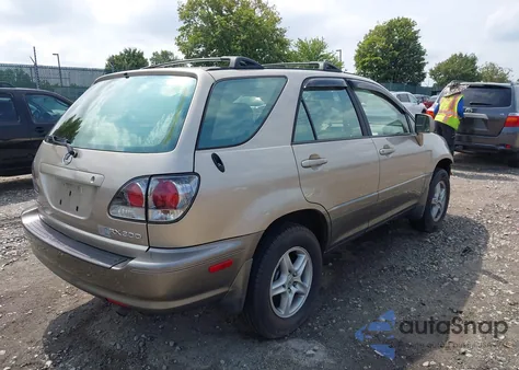 2002 Lexus Rx 300 из США, поврежденный, VIN JTJGF10U820144627